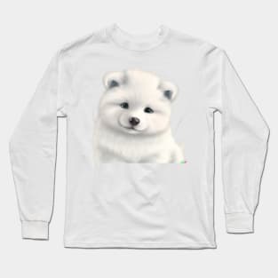 Furry Fluffball: Samoyed Puppy Love Long Sleeve T-Shirt